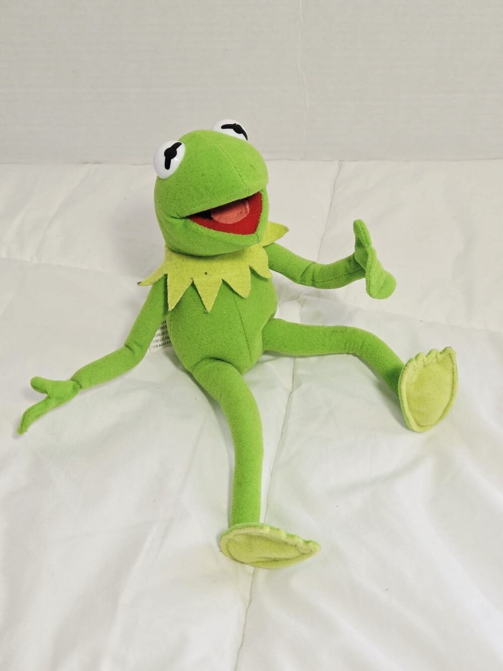 Nanco Kermit Vtg The Frog Posable Plush Muppets Jim Henson Retired Discontinued